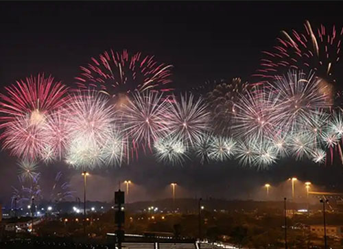 铁岭县焰火晚会