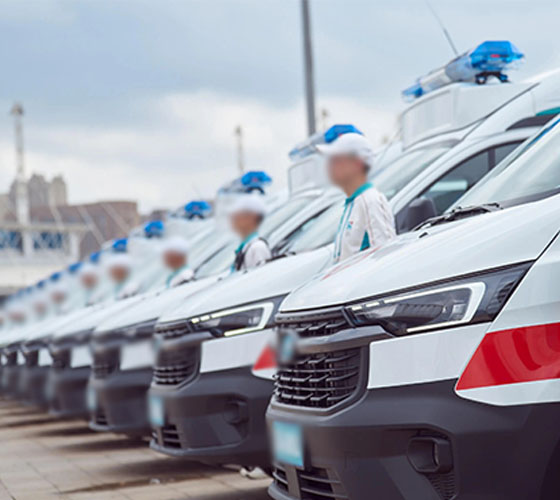 铁岭县服务车队展示